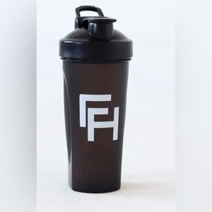 Shaker bottle with steel mixer